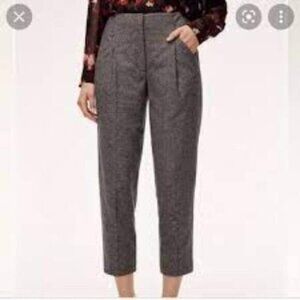 Aritzia Wilfred Chambery Wool Pant Dark Gray Twill 6